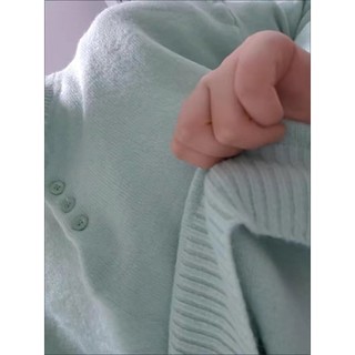 Áo len cổ tròn có cúc dài tay (ảnh thật cuối ảnh)