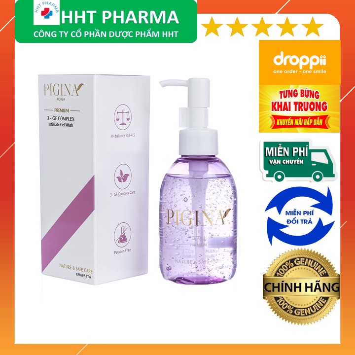 Dung Dịch Vệ Sinh làm hồng vùng kín Pigina - Chăm sóc toàn diện cô bé của bạn