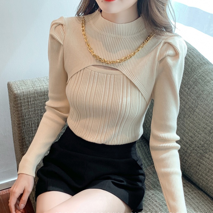 NRVP Áo Sweater Dài Tay Thiết Kế Mới Thời Trang Theo Phong Cách Hàn Quốc Cho Nữ