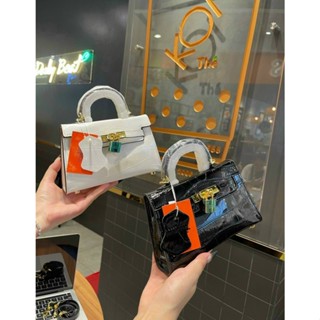  Túi Đeo Chéo Hờ Mờ Da Rắn SIZE 19 CM Không  Hộp Siêu Đẹp Thiết Kế Trẻ Trung Điệu Đà 