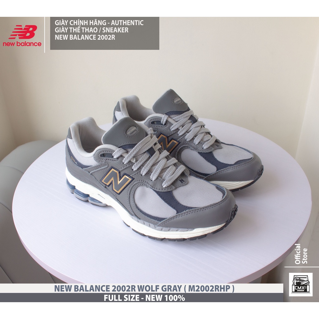 😘  Giày New Balance 2002R CASTLEROCK  - AUTHENTIC 100%