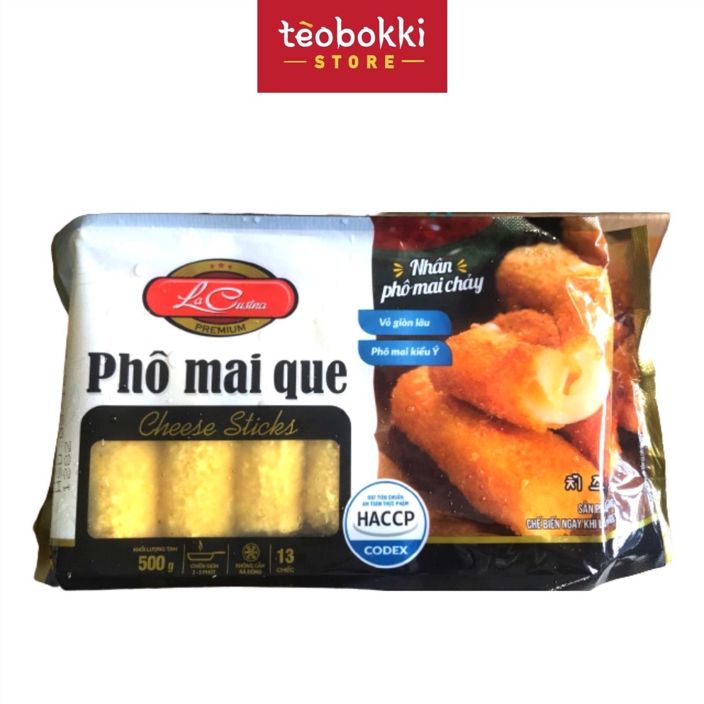 SHIP HCM Phô mai que La Cusina 500g