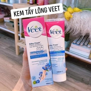 Kem tẩy lông VEET pháp tuýp 100ml mẫu mới