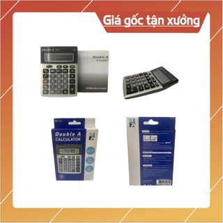 Máy tính Double A DC-12 (12 số), máy tính cầm tay chuyên dụng kế toán kinh doanh văn phòng phẩm