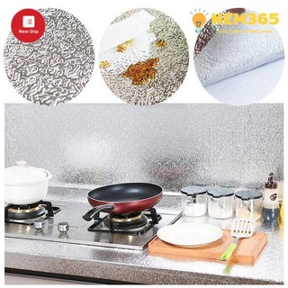 Cuộn giấy bạc bọc nhà tắm, nhà bếp dài 3 mét, khổ 60cm đa di năng Nem365