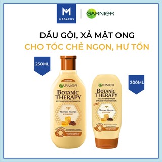 Bộ dầu gội - xả - ủ cho tóc khô, chẻ ngọn Garnier từ mật ong