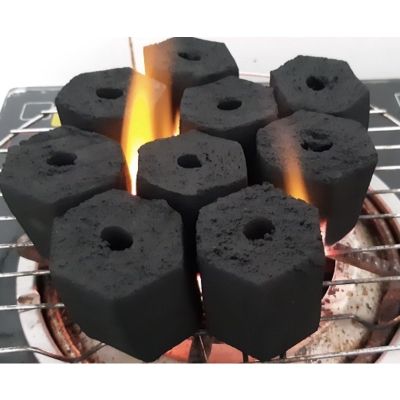 10KG - THAN SẠCH, THAN GÁO DỪA, THAN KHÔNG KHÓI BBQ