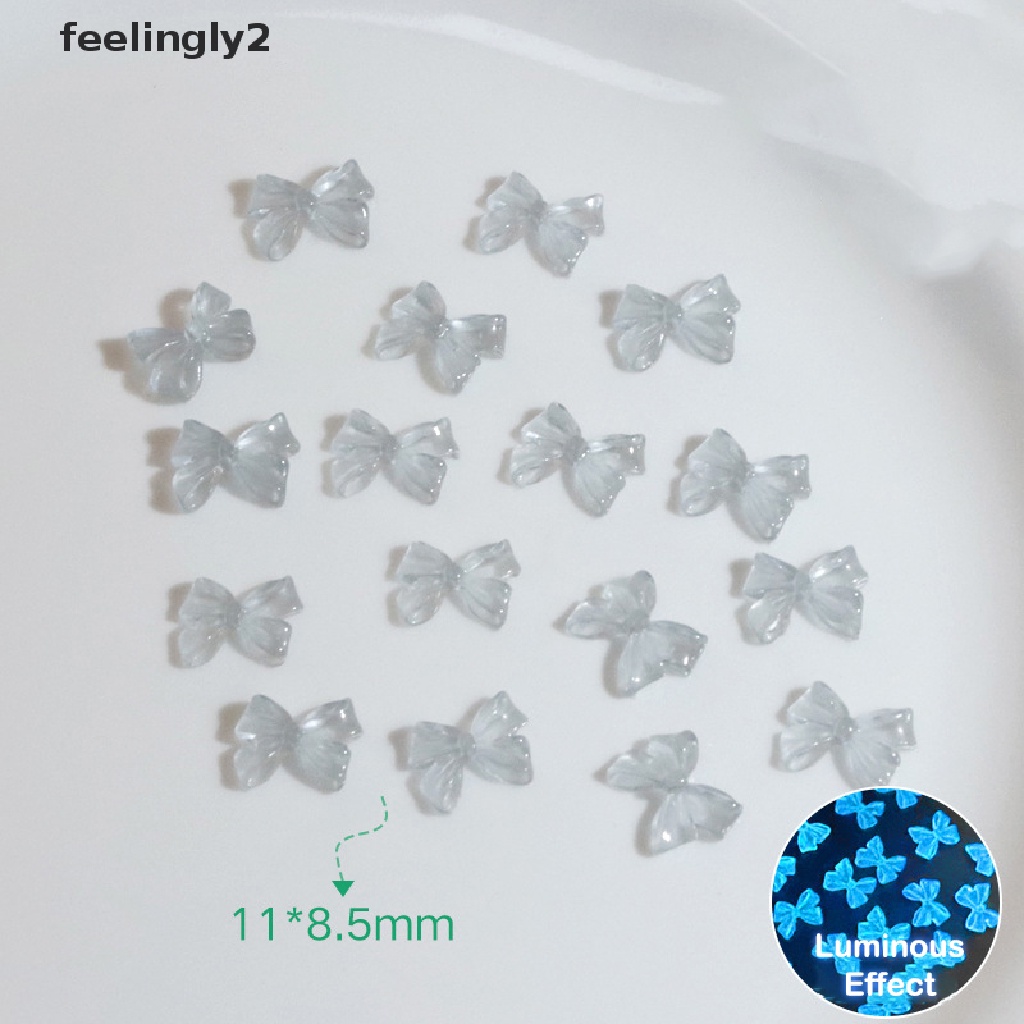 Bộ 50 HạT ĐíNh Trang Trí MóNg HìNh BướM 3D