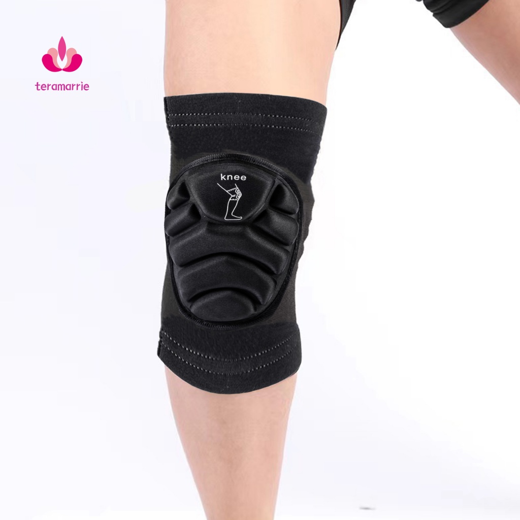 1 Cặp Đệm Bảo Vệ Đầu Gối Thấm Hút Mồ Hôi Thoải Mái Khi Chạy Xe Đạp Thể Thao