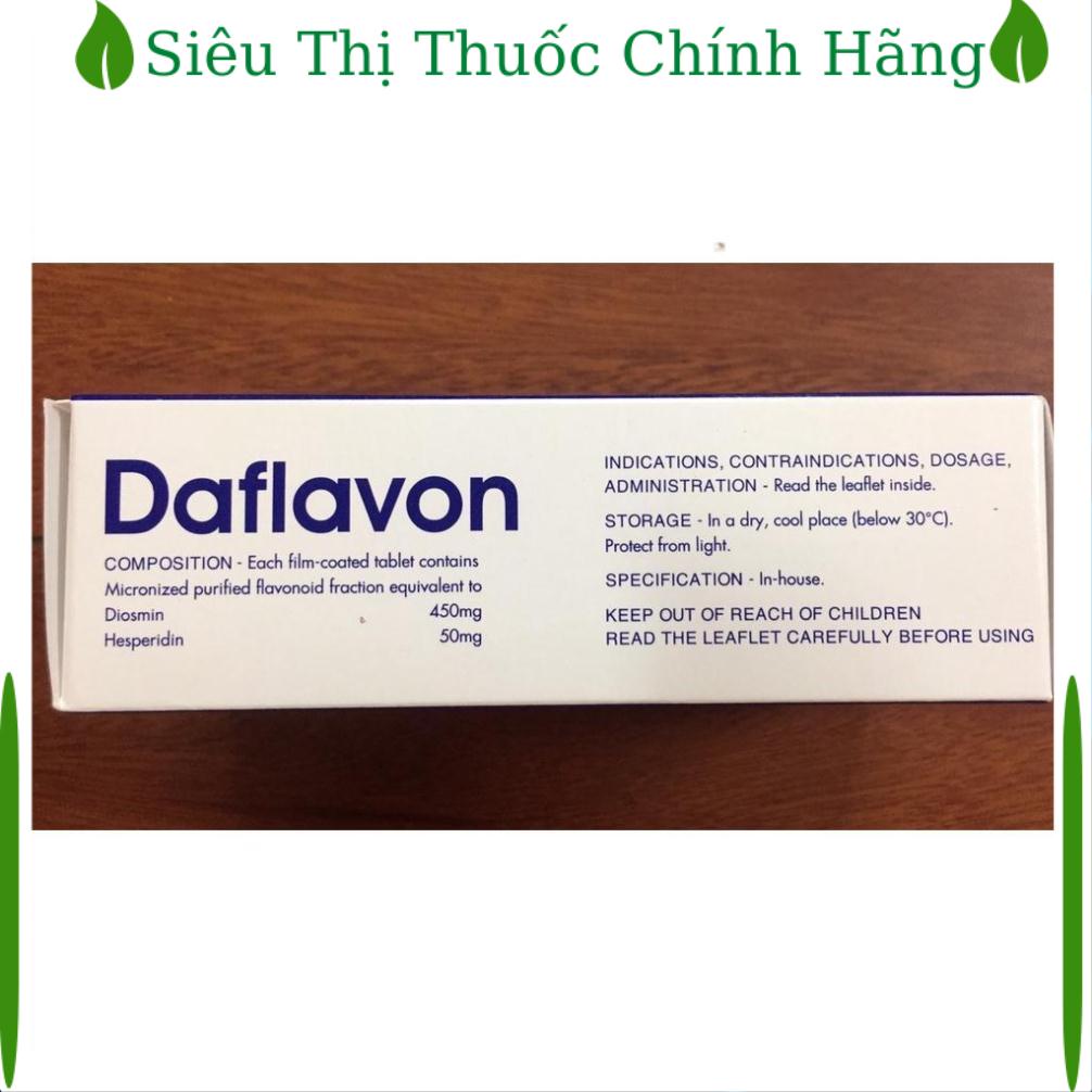 Daflavon giúp tăng sức bền thành mạch cho người giãn tĩnh mạch chân, trĩ  q