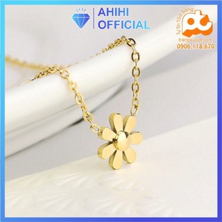 Dây chuyền titan nữ giá rẻ nhất hcm không đen - th_dc_120