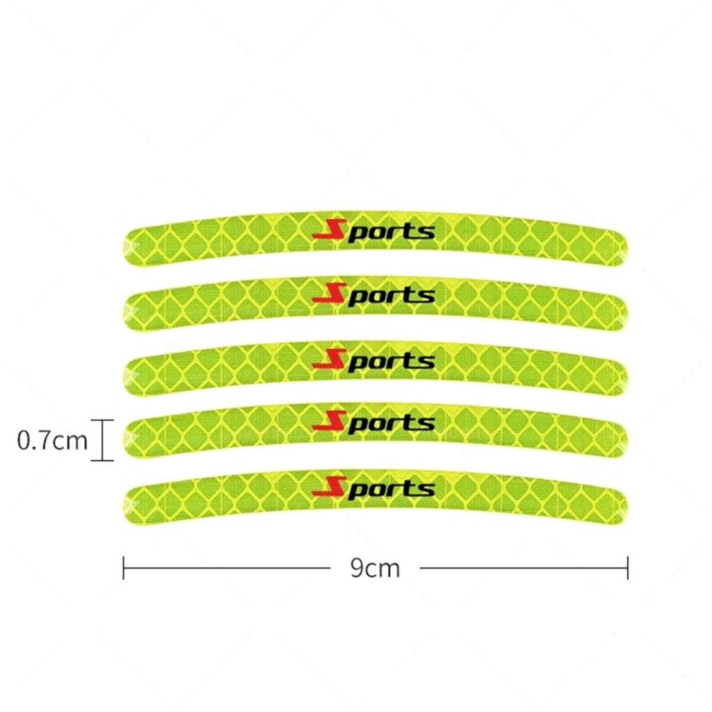 Miếng Dán Phản Quang Bánh Xe 20 chi tiết