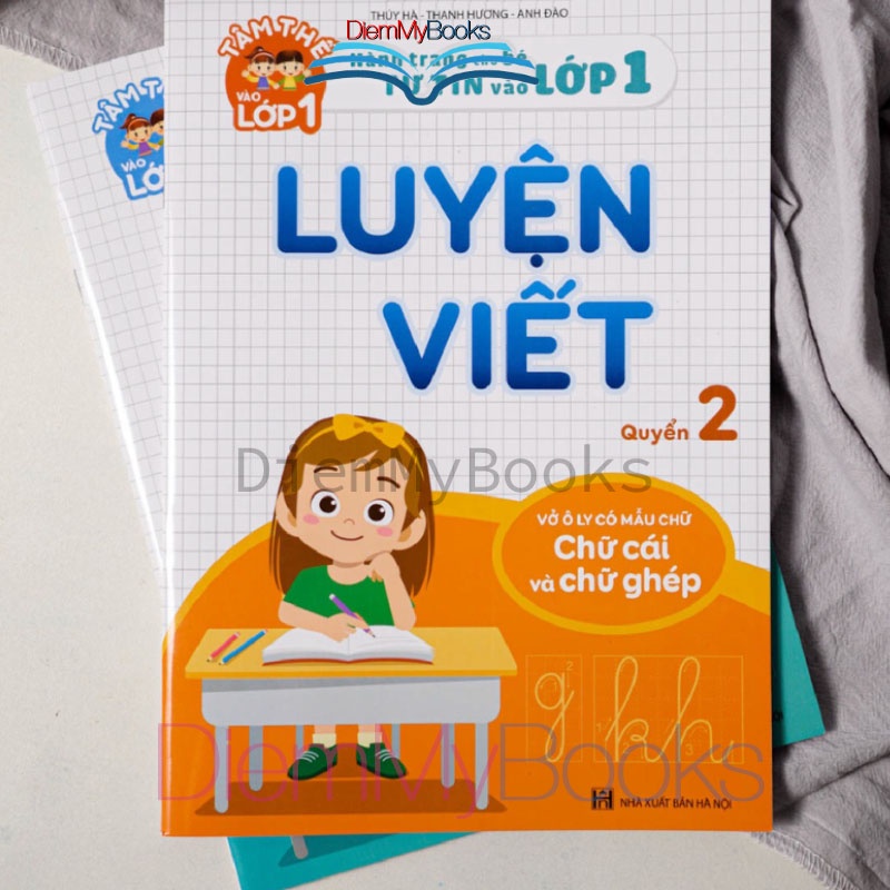 Sách- Combo 3 Quyển Luyện Viết Hành Trang Cho Bé Tự Tin Vào Lớp 1- Vở Tập Tô Tập Viết Chữ Số To Mẫu Giáo