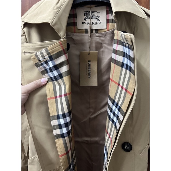 Áo khoác măng tô kaki dáng lỡ bbr hàng QCCC