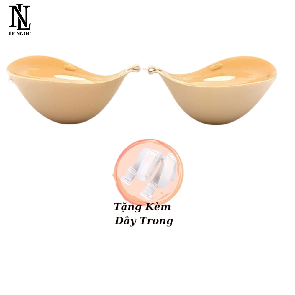 Áo Dán Nâng Ngực Đệm Dày 6cm Giúp Tạo Khe Cho Vòng 1 Căng Tròn Lê Ngọc 322