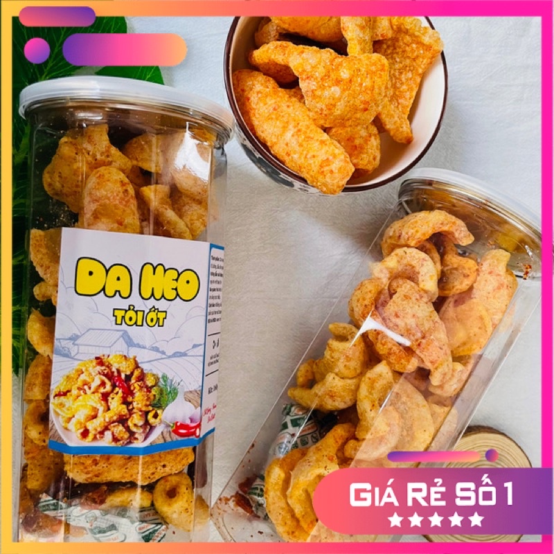 Da heo tỏi ớt pet 150g