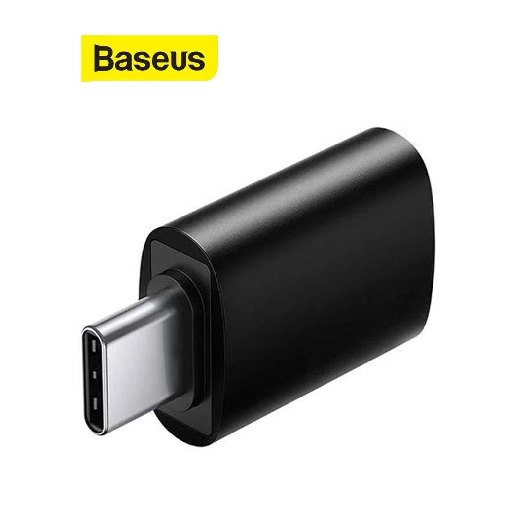 Bộ chuyển đổi OTG Baseus Ingenuity Type-C sang USB 3.1 tốc độ truyền 10Gbps