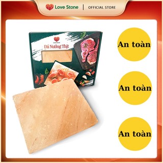 Đá Muối Nướng Thịt Himalaya Love Stone - Nhập Khẩu Pakistan