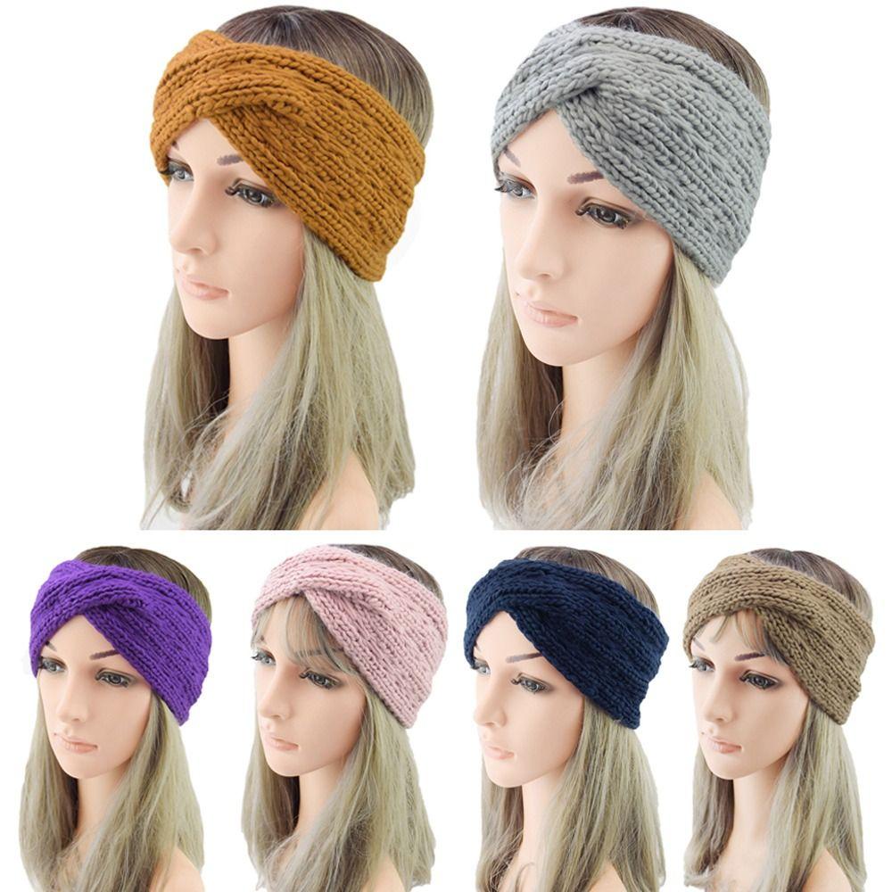 Băng Đô Len Bản Rộng Thời Trang