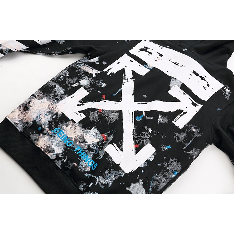 Off White Áo khoác bóng chày nam và nữ thường ngụy trang mới