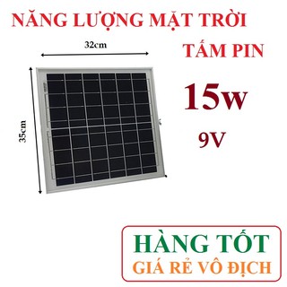 Tấm pin năng lượng mặt trời 9V-15w