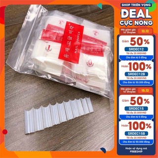 Móng tip tre [đã nhám sẵn] hộp 500 móng đủ size, móng nối ống tre Thiên Di Nail