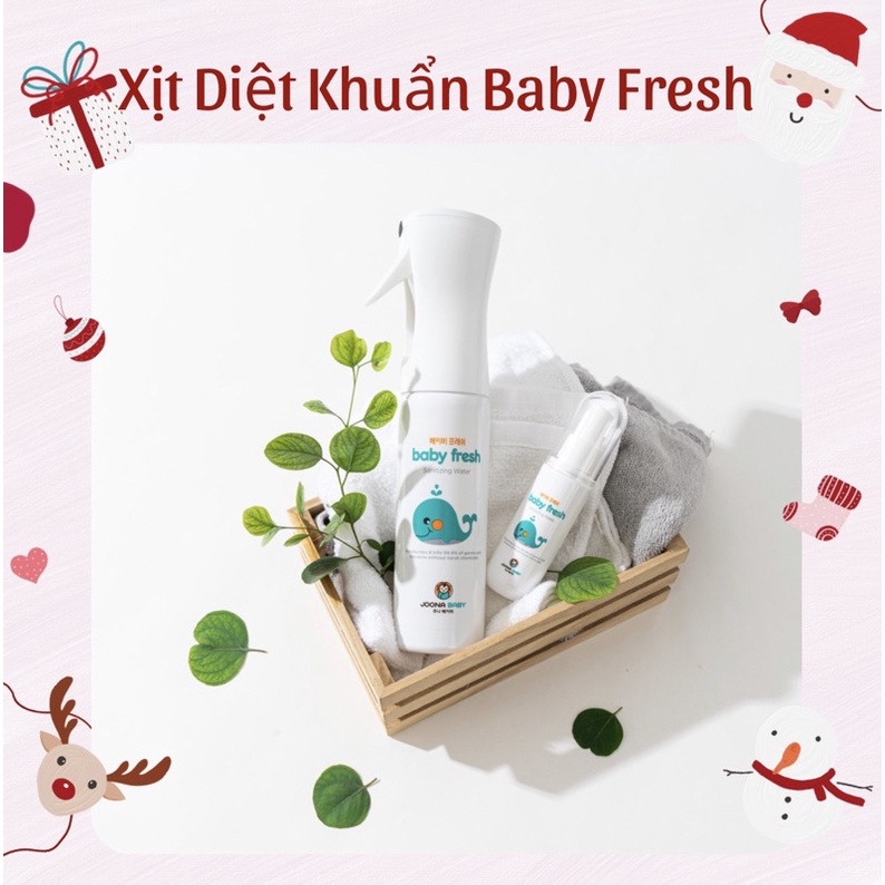 Bình Xịt Diệt Khuẩn Khử Mùi Baby Fresh - JOONA BABY Hàn Quốc