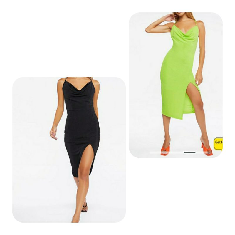 (Dọn kho thanh lý  S & XL) Đầm xuất dư, Forever21