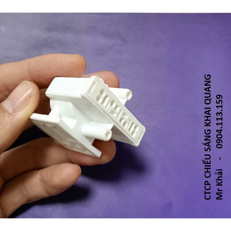 Đui đèn 4 chân 2G7 cho bóng chữ U Dulux S/E hoặc HNS S/E 7W, 9W, 11W