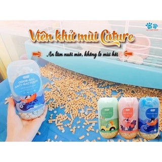 450ml - Viên khử khuẩn, khử mùi cát Cature