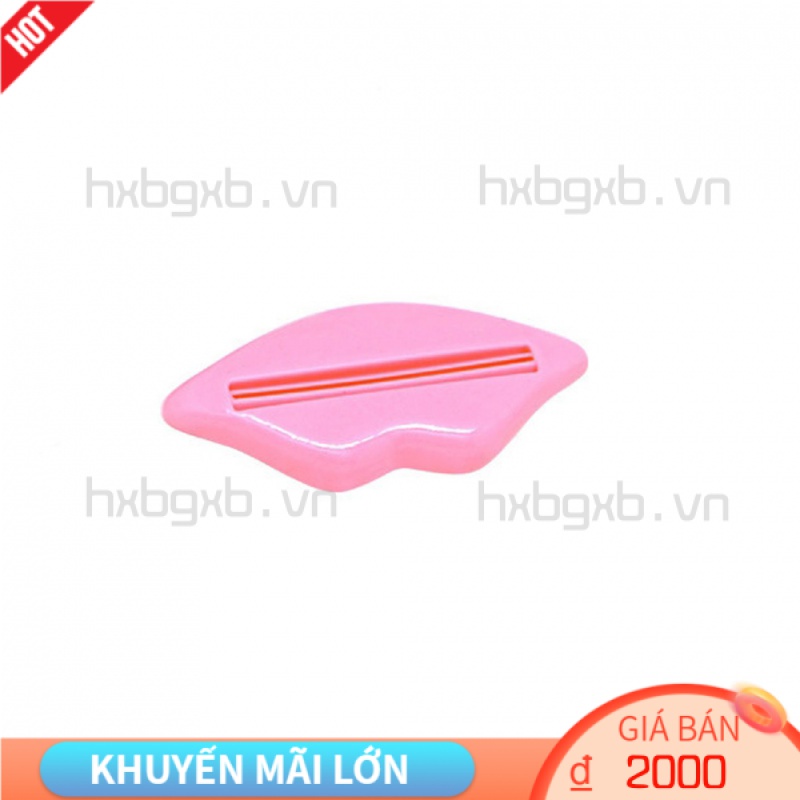 Kẹp đẩy kem đánh răng tạo hình môi tiện lợi độc đáo