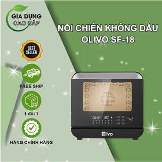 Nồi chiên hơi nước olivo sf18 - công suất 2450w