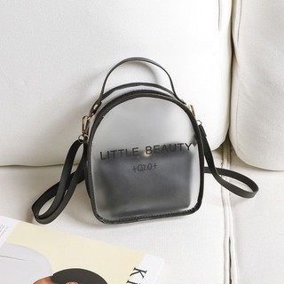 Balo mini trong suốt kèm ảnh thật