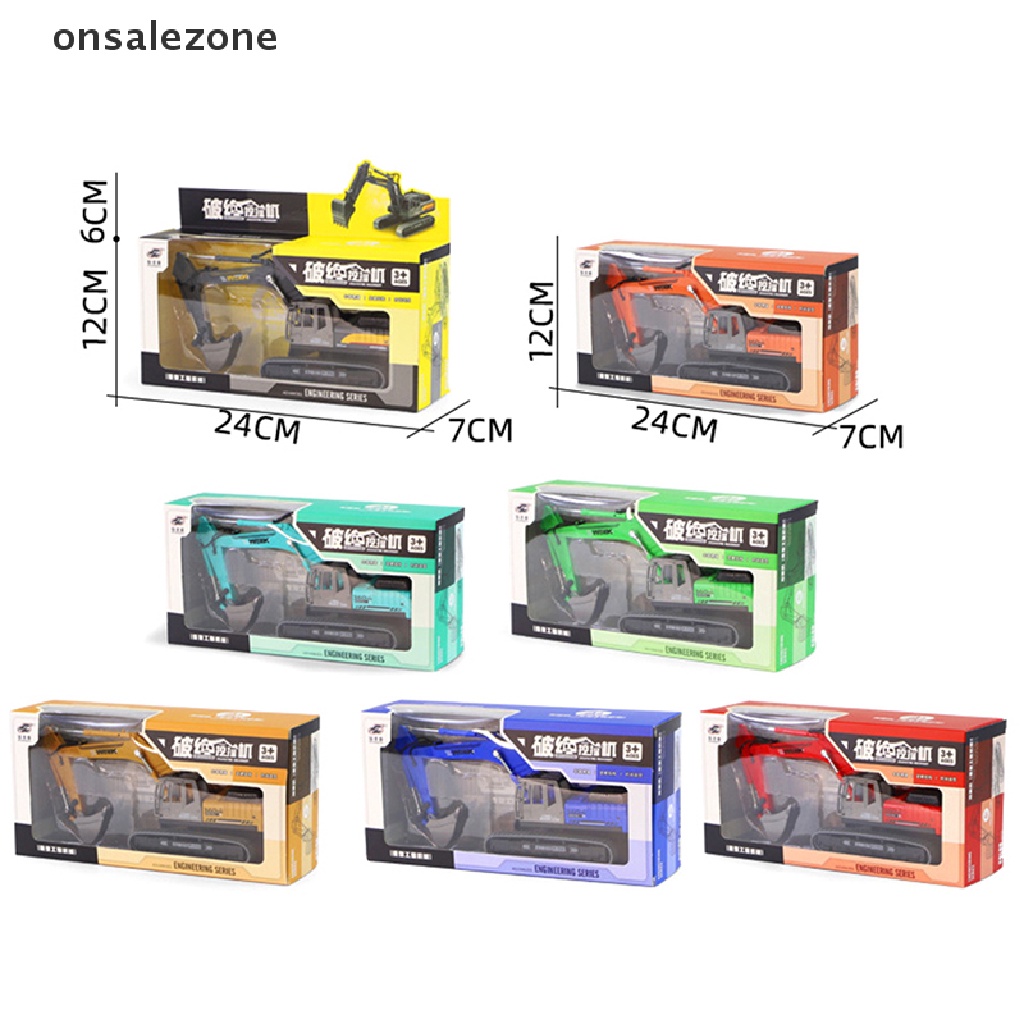 Mô Hình Xe Xúc Đất Đồ Chơi Cho Bé