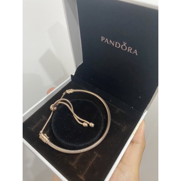 pass vòng pandora dây rút- charm HP