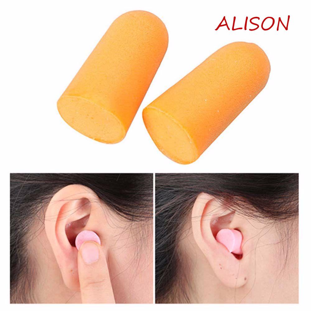 Nút Bịt Tai Bằng Xốp Mềm Chống Ồn Chống Ồn Tiện Dụng Cho Người Lớn Và Trẻ Em