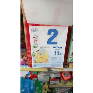 Lịch Bloc Siêu Đại 2023 (25×35cm )