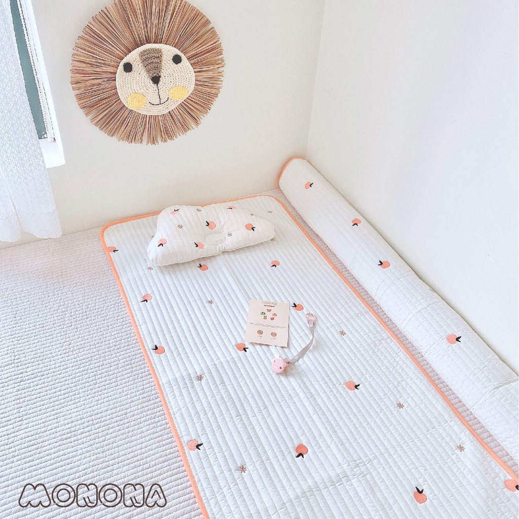 Thảm điều hòa kiêm chống thấm cho bé Monona kích thước 60*120cm,thoáng mát, mềm mại, tiện lợi