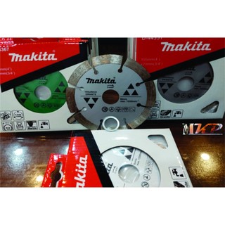 Lưỡi cắt kim cương makita d-44351 - diamond wheel, 105mm/phân đoạn/silver, đĩa cắt gạch/đá/hoa cương/bê tông/ốp lát