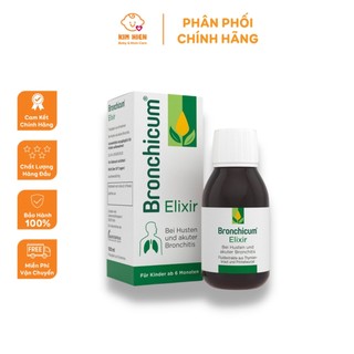 Siro Bronchicum Elixir Đức 100ml cho trẻ từ 6 tháng tuổi