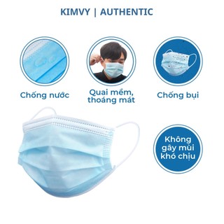 Hộp 50c khẩu trang 4 lớp kháng khuẩn