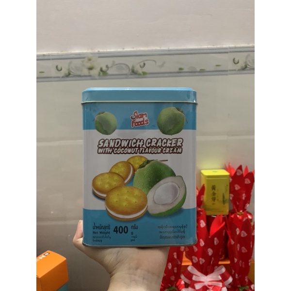 Bánh Quy Giòn Đủ Vị Siam Food Thái Lan 400g