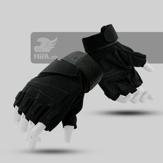 Găng tay black hawk cụt ngón