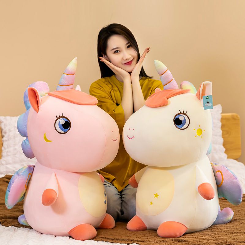 Kỳ Lân Nhồi Bông 50cm Mềm Mại Dễ Thương