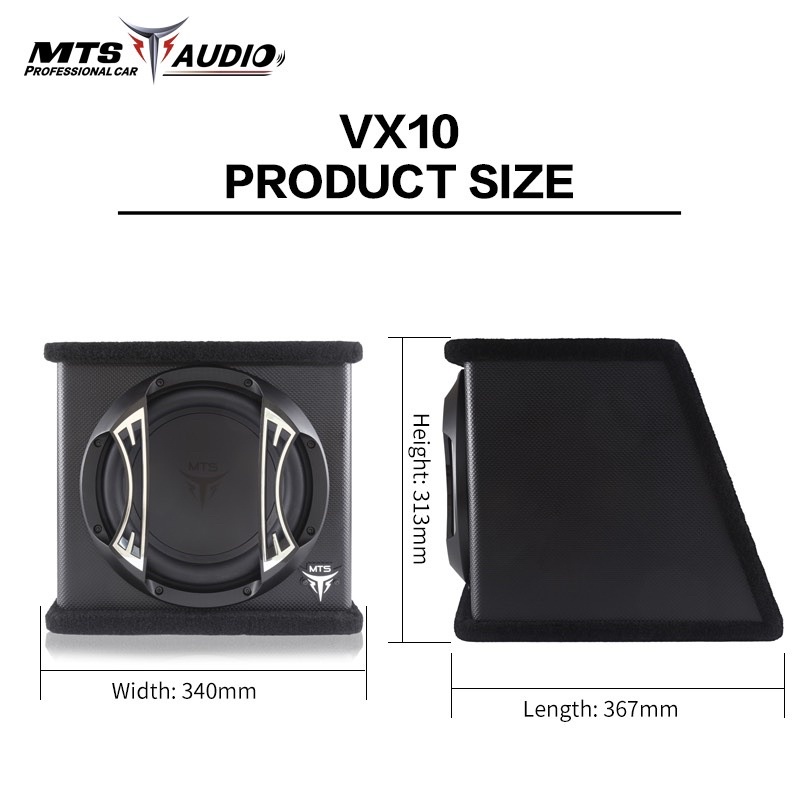 Loa Bas nắp trong ô tô-  MTS -VX10 chính hãng