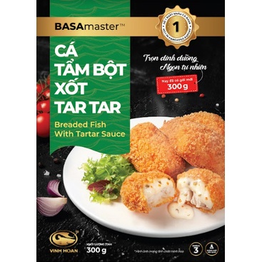 Cá Tẩm Bột Sốt Tartar BASAmaster 300g
