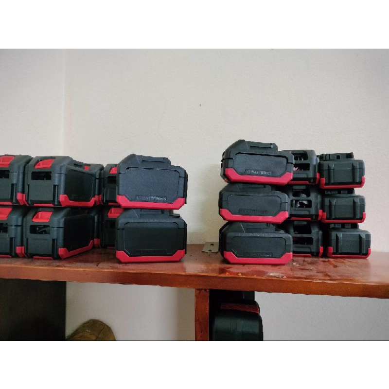 vỏ pin 3p + mạch 5s + kẽm + báo pin