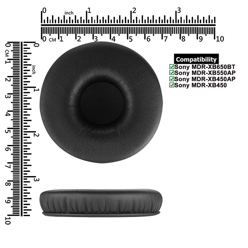 1 Cặp Mút Đệm Tai Nghe Sony MDR-XB650BT MDR-XB550AP MDR-XB450AP MDR-XB450 MDR XB650BT XB550AP XB450AP XB450AP XB450