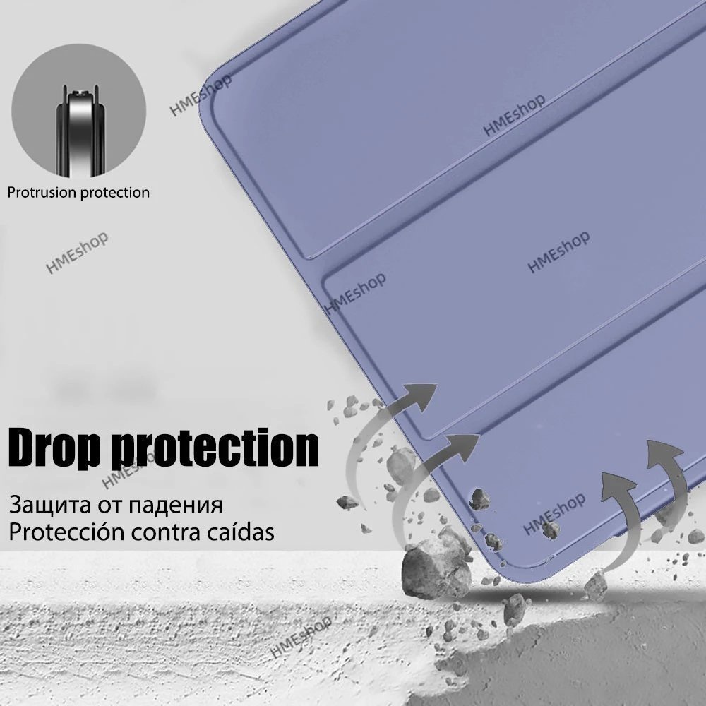 Ốp Máy Tính Bảng Da TPU Từ Tính Có Đế Cho iPad Pro 12.9 2022 6th Pro 12.9 2021 2020 Pro 12.9 2018