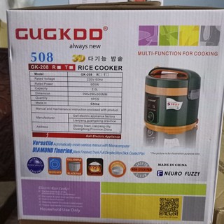 Nồi Cơm Điện GUGKOO 3D 2L(GK-208/508) Nấu cơm siêu ngon